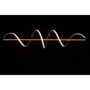 Lustra LED suspendata design modern MEMPHIS aurie 3-STEP DIMM - Img 6