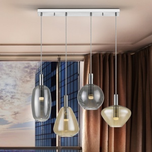 Lustra LED suspendata design modern Nara 4L - Img 1