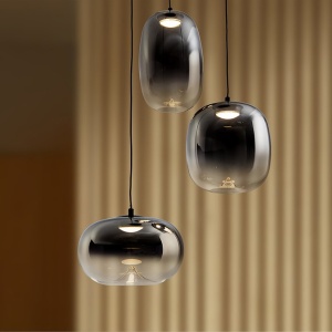 Lustra LED suspendata design modern Onice 3L - Img 4