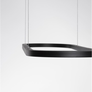 Lustra LED suspendata design modern QUERALT negru 205459 universul-luminii.ro