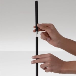 Lustra LED suspendata design modern REVIA negru - Img 9