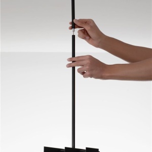 Lustra LED suspendata design modern REVIA negru - Img 7