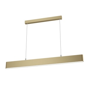 Lustra LED suspendata design modern Step auriu 23W - Img 6