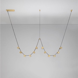 Lustra LED suspendata dimabila design XXL LUMA - Img 3