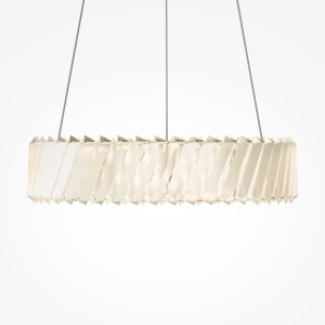 Lustra LED suspendata din otel si sticla Cilia 20W 3000K - Img 4