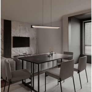 Lustra LED suspendata stil liniar EMERY - Img 2