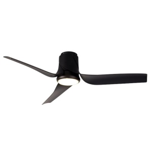 Lustra LED, Ventilator cu telecomanda, USHUAIA negru MA-8718