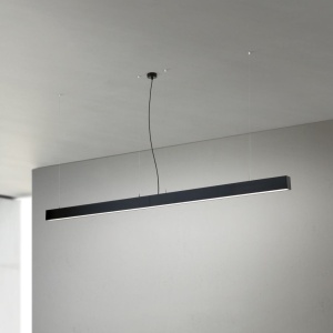 Lustra liniara aplicata/ suspendata LED CCT PALKKI 113cm, negru - Img 4