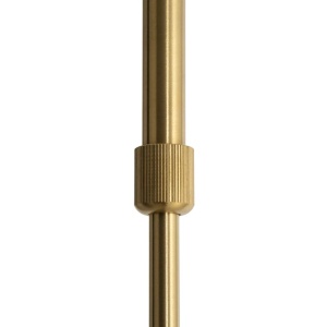 Lustra liniara suspendata LED Flusore auriu - Img 2