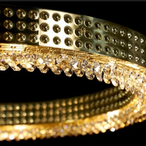 Lustra LUX moderna design circular D100 CONVEX 04 - Img 5