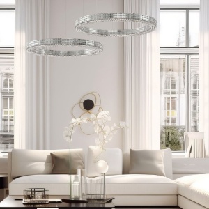 Lustra LUX moderna design circular D60 CONVEX 02 - Img 7