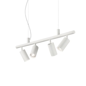 Lustra modera cu spoturi directionabile DYNAMITE SP4 BIANCO 231372 IDL - Img 1