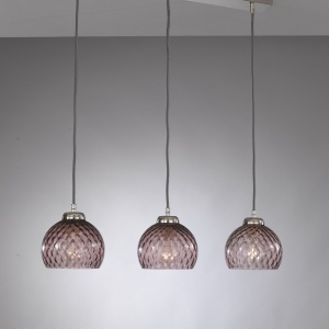 Lustra moderna cu 3 pendule design italian 10006 Amethyst 105609 universul-luminii.ro