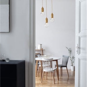 Lustra moderna cu 3 pendule design minimalist VEDA 107189 universul-luminii.ro