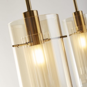 Lustra moderna cu 3 pendule Duo III 222019 universul-luminii.ro