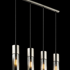 Lustra moderna cu 4 pendule ANNIKA nickel 21000-4HN GL 69229 universul-luminii.ro