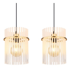 Lustra moderna cu 4 pendule GORLEY auriu 235699 universul-luminii.ro