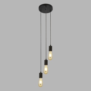 Lustra moderna design minimalist Squiggle 3L 9663-3BK SRT - Img 2