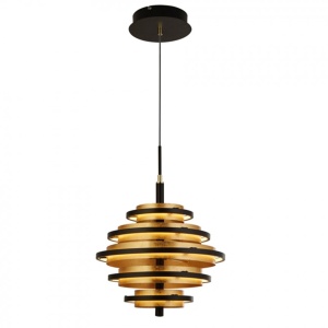 Lustra moderna Hive Black/gold 6375-5BG SRT