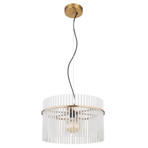 Lustra moderna suspendata GORLEY auriu, 40cm