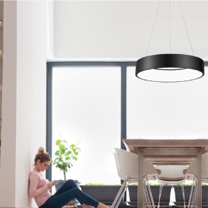 Lustra moderna suspendata LED 3000K 60cm RANDO alb NVL-6167205 189579 universul-luminii.ro