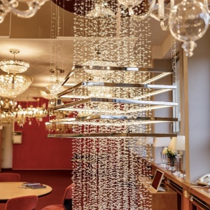 Lustra moderna Vision design LUX Cristal Bohemia Exclusive EMBRACE 01 198059 universul-luminii.ro