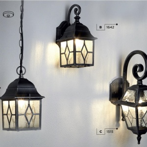 Lustra / Pendul de exterior stil traditional IP23 Genoa 1641 SRT 185549 universul-luminii.ro