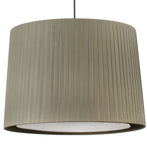 Lustra/Pendul decorativ cu cablu si stecher SAMBA negru/verde - Img 2