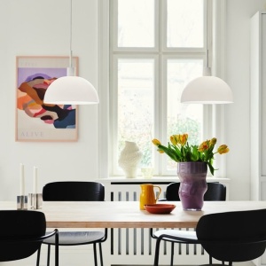 Lustra, Pendul design minimalist scandinav Ellen 30 Opal white 220819 universul-luminii.ro