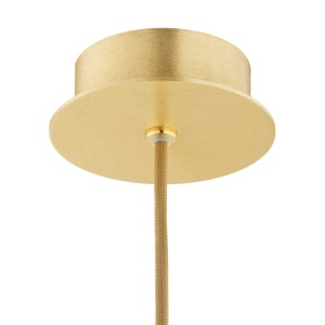 Lustra/Pendul design modern ALMIROS 30cm alama 140289 universul-luminii.ro