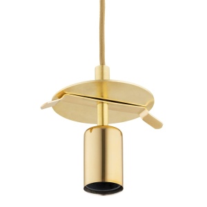 Lustra/Pendul design modern ALMIROS 30cm alama 223249 universul-luminii.ro
