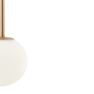 Lustra, Pendul design modern Basic form auriu, diametru 15cm 118709 universul-luminii.ro