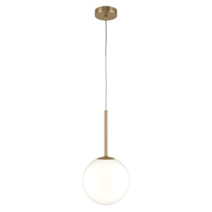 Lustra, Pendul design modern Basic form auriu, diametru 20cm