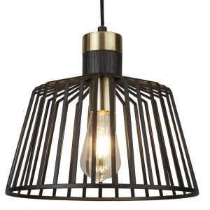 Lustra / Pendul design modern Bird Cage 9411BK SRT - Img 1