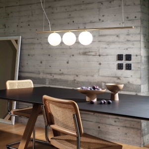 Lustra / Pendul design modern Perline sp3 negru 119209 universul-luminii.ro