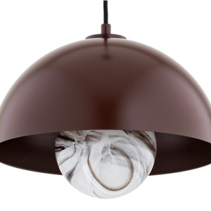 Lustra/Pendul design modern PIAVA maro 140359 universul-luminii.ro