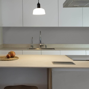 Lustra/Pendul design modern TATAWIN alb - Img 4