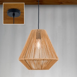 Lustra/Pendul design natural JUNGLE D-31cm 156499 universul-luminii.ro
