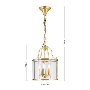 Lustra / Pendul design rustic Bruno HL 6-1677/3 bronze OR - Img 10