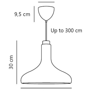 Lustra, Pendul Design Scandinav Fuji bej - Img 7