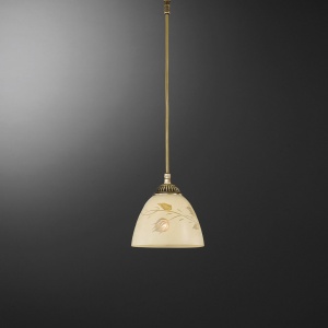 Lustra/Pendul din alama design italian D-14cm 6258 102199 universul-luminii.ro