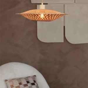 Lustra/Pendul Eco, Bambus, Madura nat/brown, S 166789 universul-luminii.ro