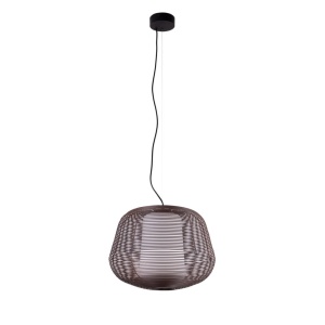 Lustra/Pendul iluminat exterior decorativ IP65 NARA maro ruginiu