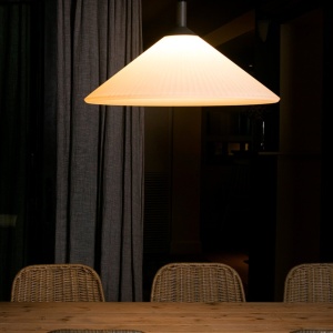 Lustra/Pendul iluminat exterior decorativ SAIGON R55 gri/alb 217609 universul-luminii.ro