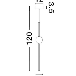 Lustra, Pendul LED design modern ACROBAT - Img 2