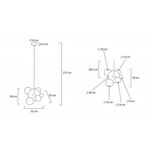 Lustra, Pendul LED design modern Boliccine 67079 universul-luminii.ro