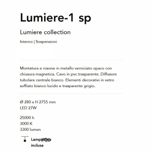 Lustra/Pendul LED design modern Lumiere-1 sp - Img 4
