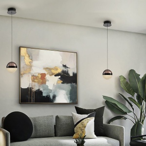 Lustra, Pendul LED design modern Orbes D15 - Img 4