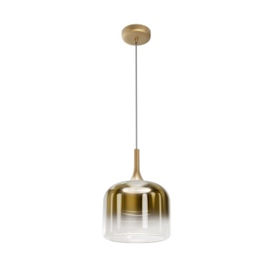 Lustra/Pendul LED design modern Spirito auriu