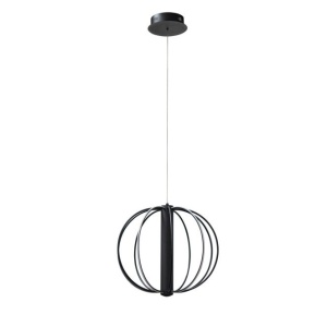 Lustra/Pendul LED modern Zoe 3-Step DIMM Bk